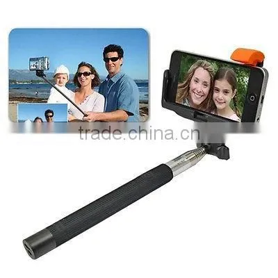 Hot sale and high quality handheld portrait selfie stick with bluetooth shutter button remote monopod yunteng 188 camera tripod