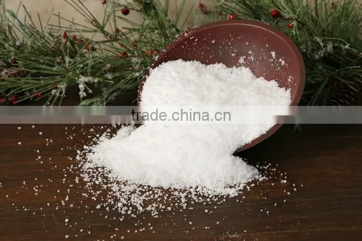 DIY Fake snow decoration