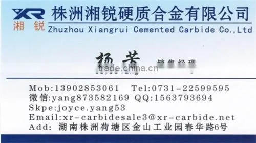 tungsten carbide round cutter tip /round cutting tip