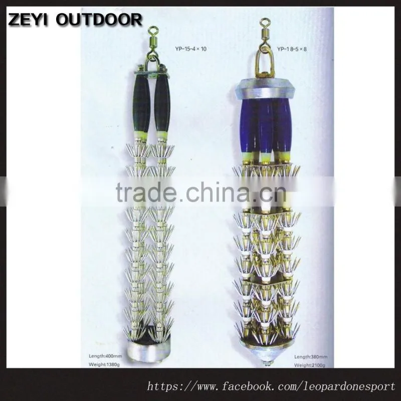 Squid Jigs Fishing Lures Baits Commercial squid jig Useful