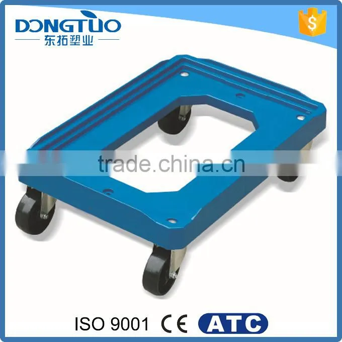 High quality anti-static Stainless steel container dolly, heavy duty dolly