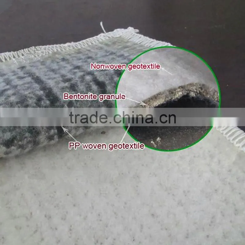 Geosynthetic Clay Liners Bentonite Clay Liner with HDPE Geomembrane