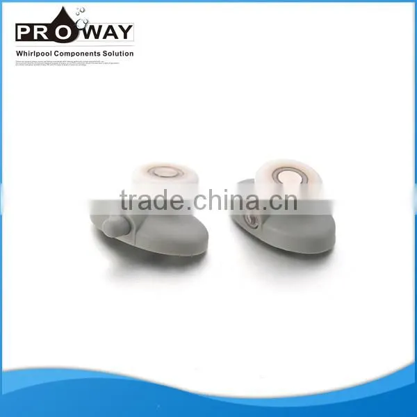 Shower Room Components Plastic Bearing Pulley High Quality Sliding Door Rollers Wheel