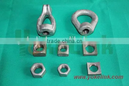 TUERCA D/OJO AC GALV P/TORNILLO 5/8'' Oval eye nut