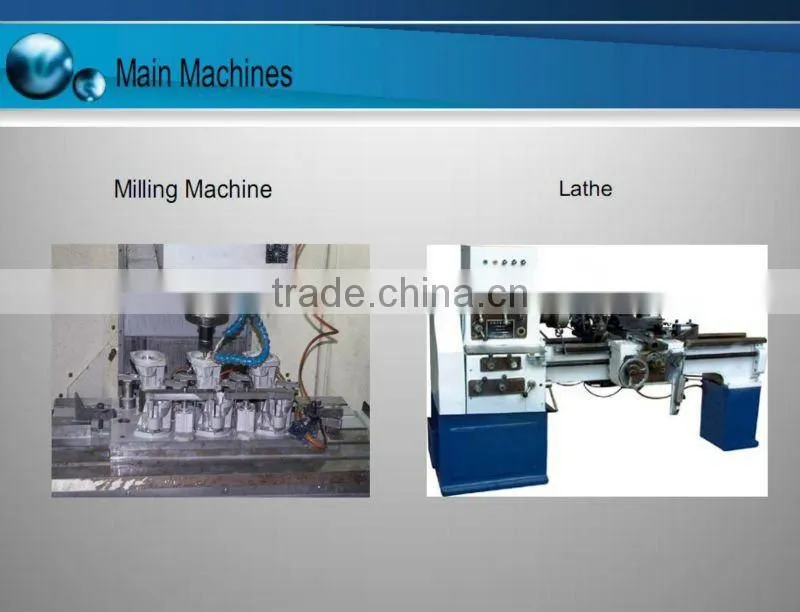 High precision aluminum machining processing milling parts aluminum parts in China