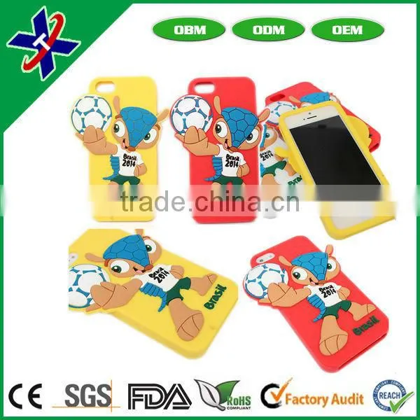 World Cup 2014 Silicone Mobile Phone Case