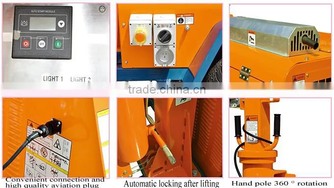 manual lift light tower GNZM42c price in sales