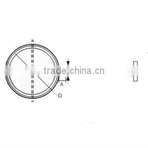 PVC-U lifting clamp with wing DIN plastic Fittings/plastic Fittings/UPVC Fittings