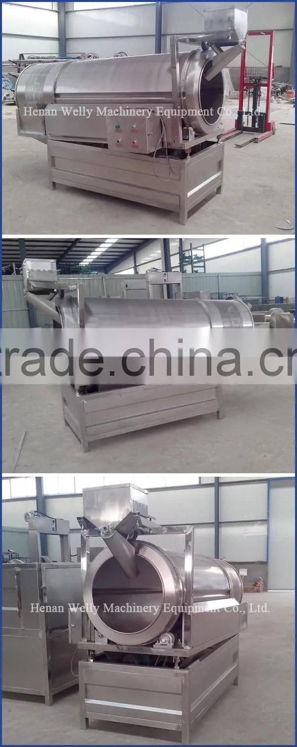 Hot sale advanced design automatic potato chips seasoning machine
