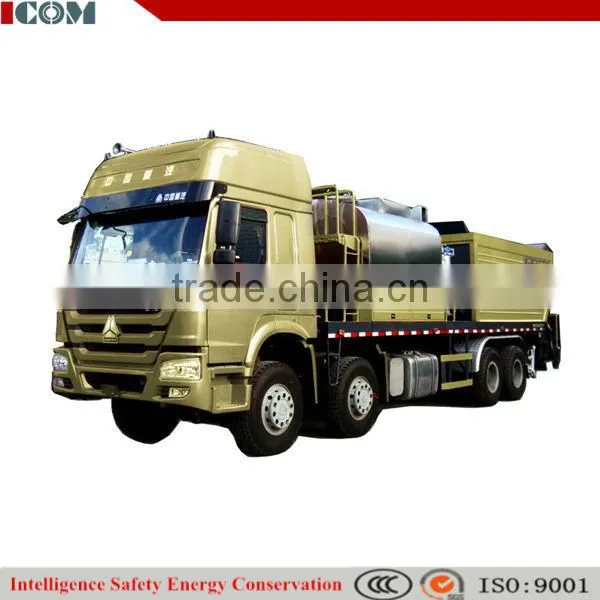 8 M3 bitumen tanker synchronous chip sealer truck