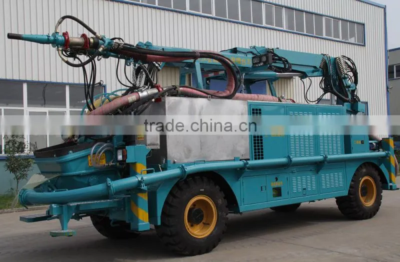LPC5-15S vehicular hydraulic pump wet shotcrete machine concrete sprayer
