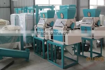 European standard 100tpd maize flour mill for maize grits and flour
