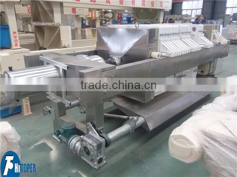 food industry filtration machinery, food grade filter press, stainless steel filter press