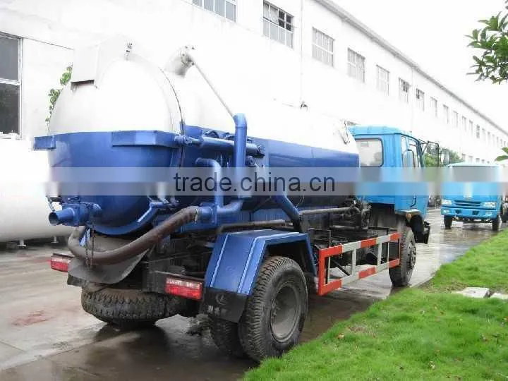 Dongfeng 145 6000L-8000L Fecal Suction Truck LHD/RHD