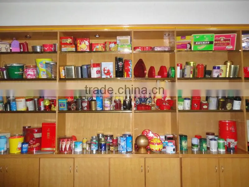 rectangular biscuit cookies tin box