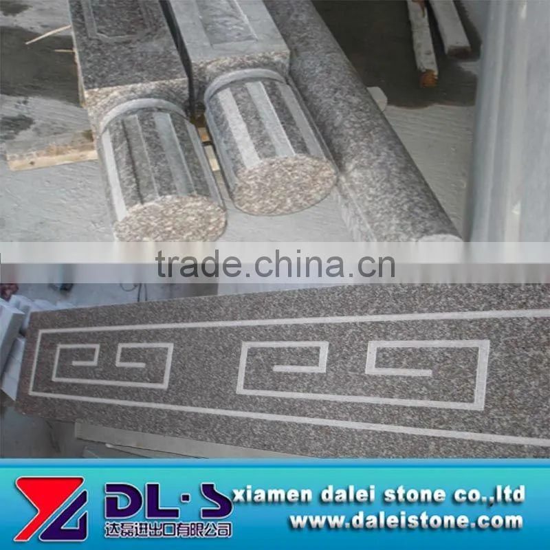 Red Granite 664 Stair for indoor