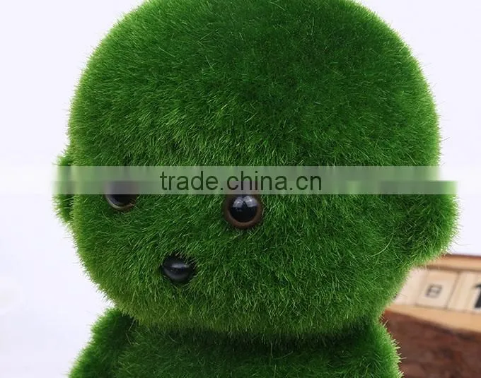 Artificial flocking bubble doll bouquet decor accessories
