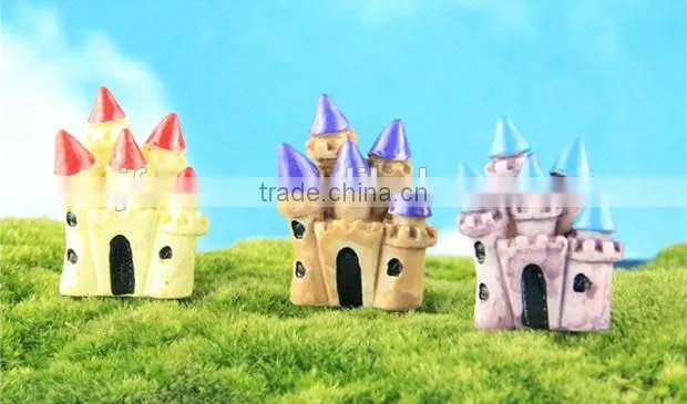 Micro landscape accessories small resin decorative houses