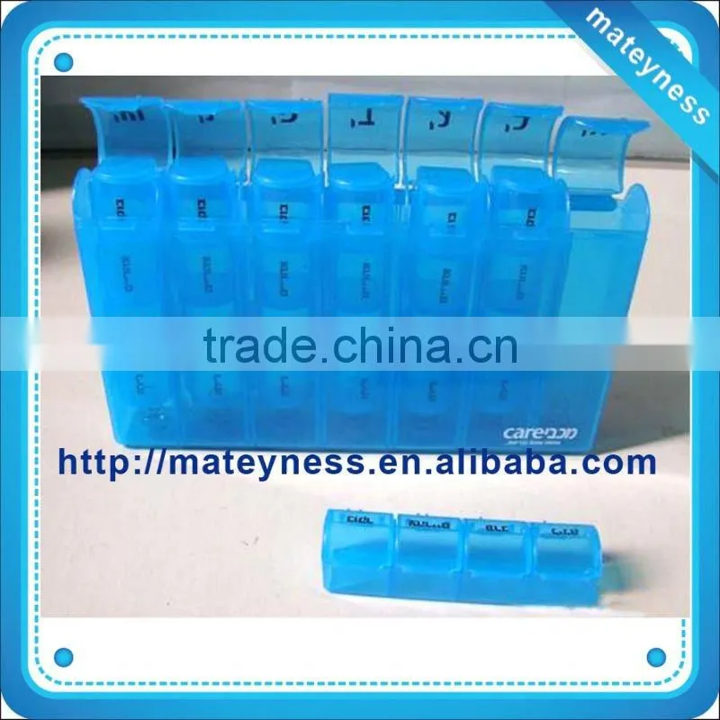 2012 HOT SELLING Weekly Pill Box with Spring