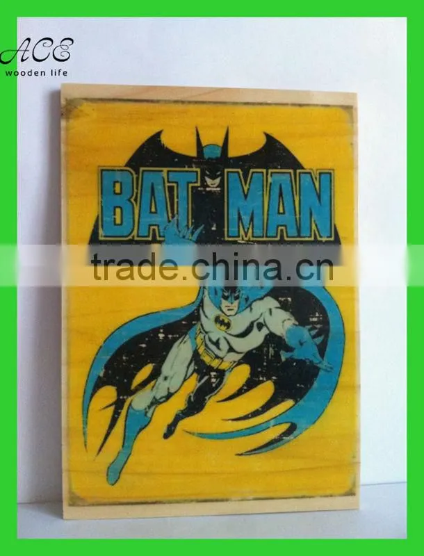 UV printing on wood