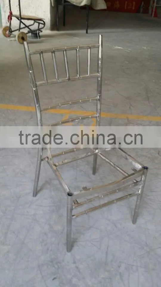 Cheap modern Steel chiavari dining chairs