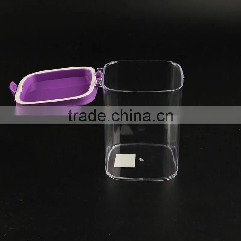 Factory direct sale plastic transparent sealing pot