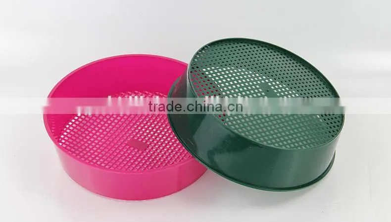 Plastic colorful cheap colander and sieve