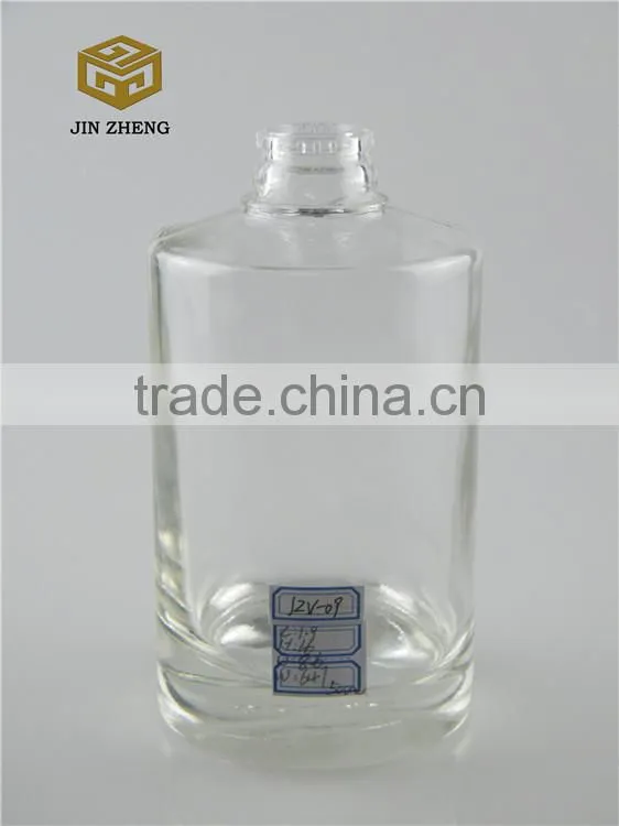 500ml empty square wine liquor glass bottles wholesale
