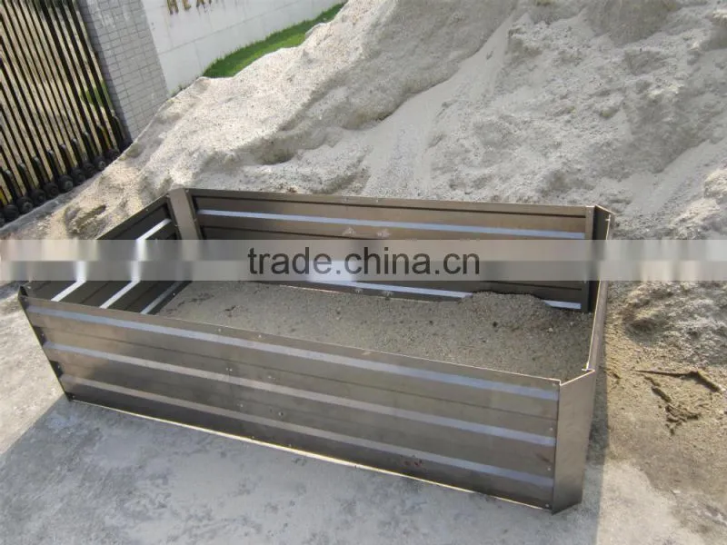 Roof gardening raised planter beds raised bed planters