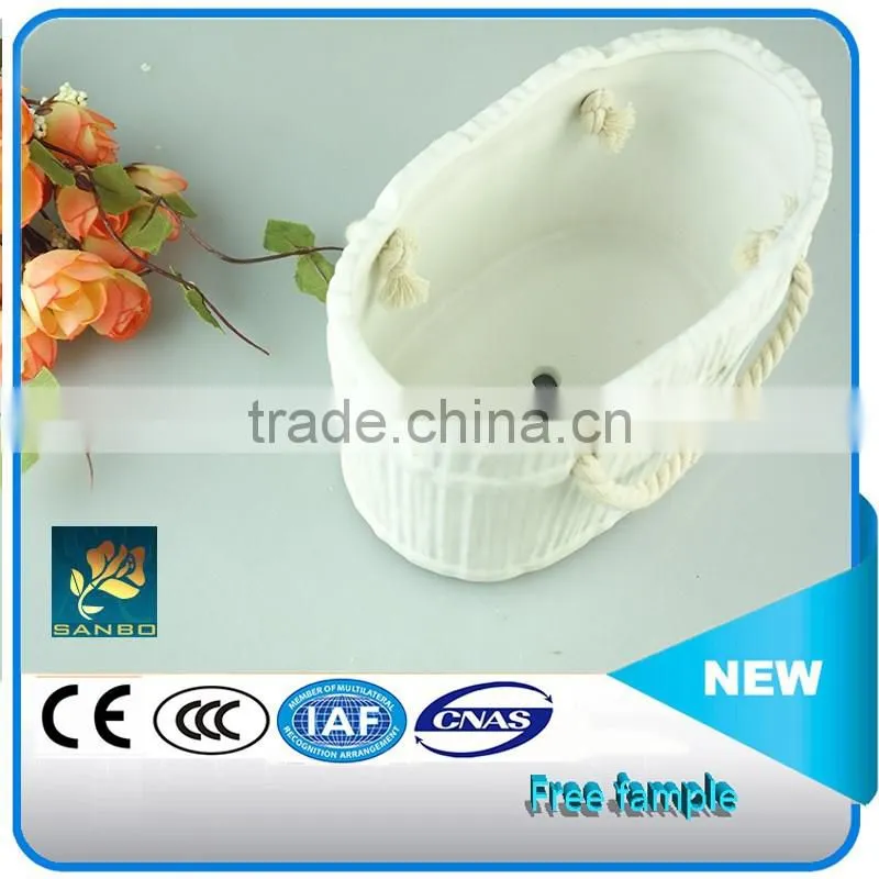 new arrival creative modern ceramic vase , bonsai pot ceramic