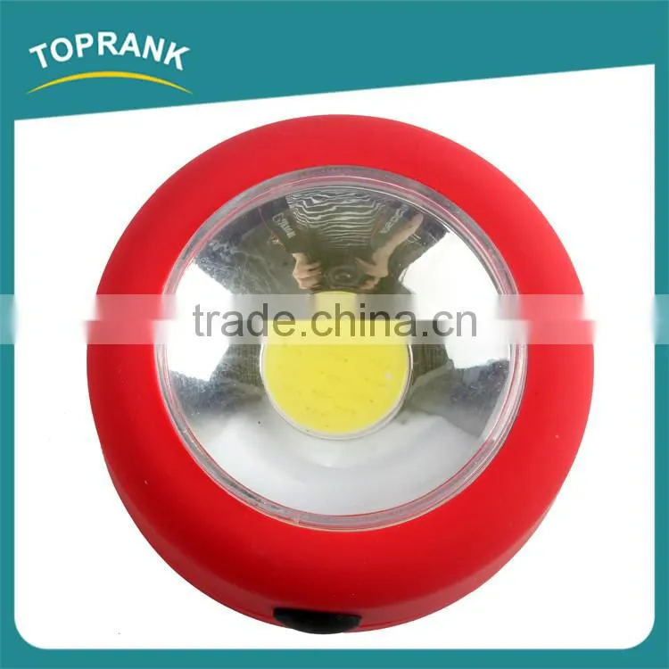 Hot sale portable magnetic work lights round hanging work light with hook