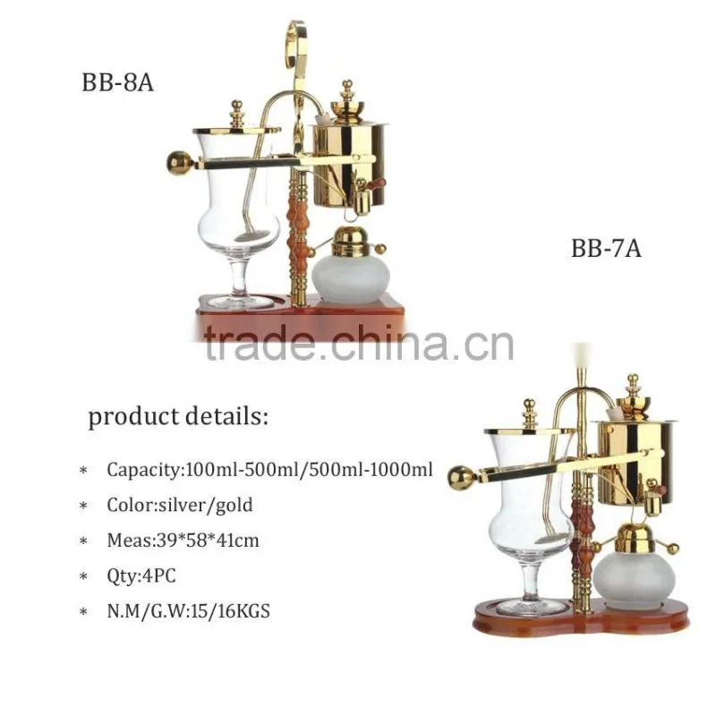 made in china royal balancing syphon coffee maker
