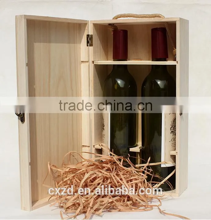 high quality customized wooden wine box