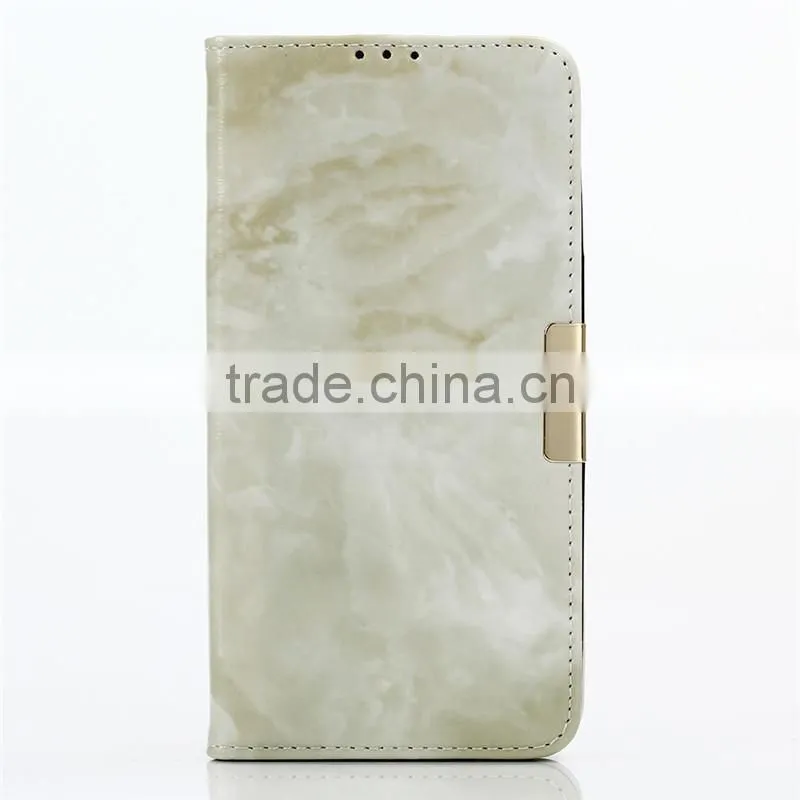 Noble design high quality marble PU card bumper/pocket cell phone case for Blackberry DTEK60