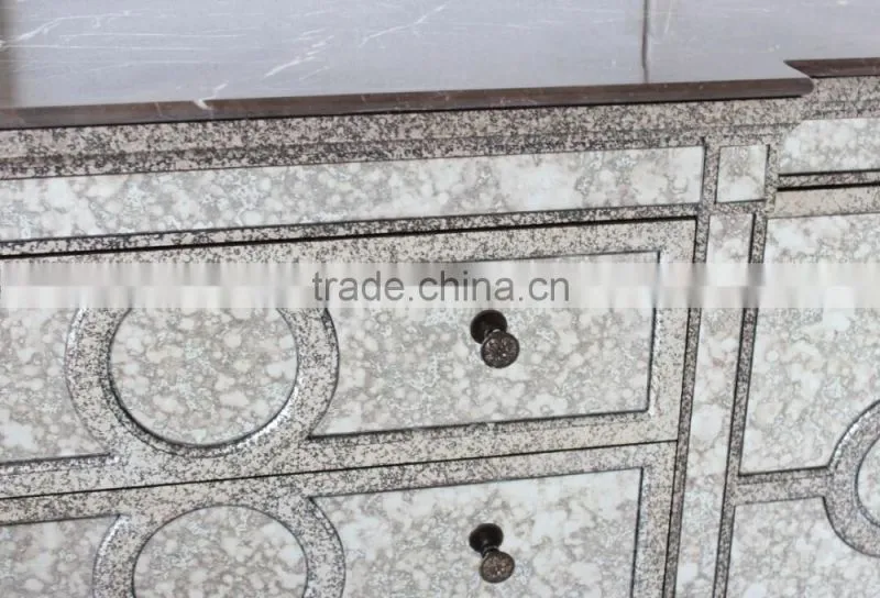 3 drawers living room furniture solid wood cabinet