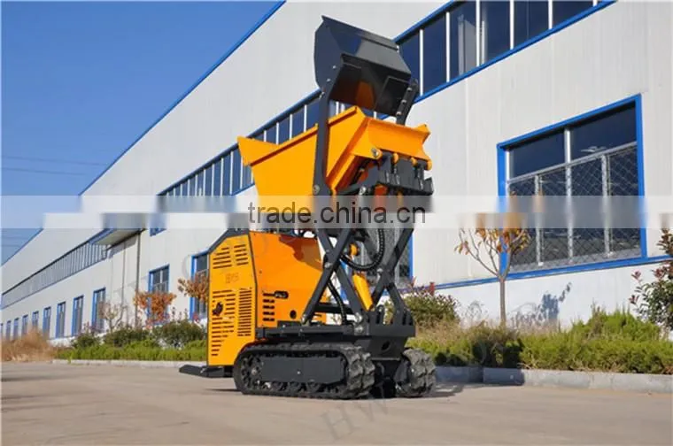 Garden Mini Track Dumper With Rubber Crawler