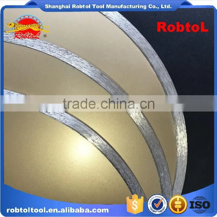 10 inch 250mm Continuous Rim Diamond Saw Blade Tile Ceramic Porcelain Bridge Saw Wet Cutting Disc