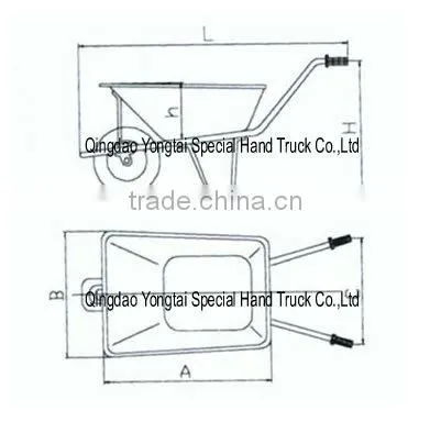wheel barrow WB8801P
