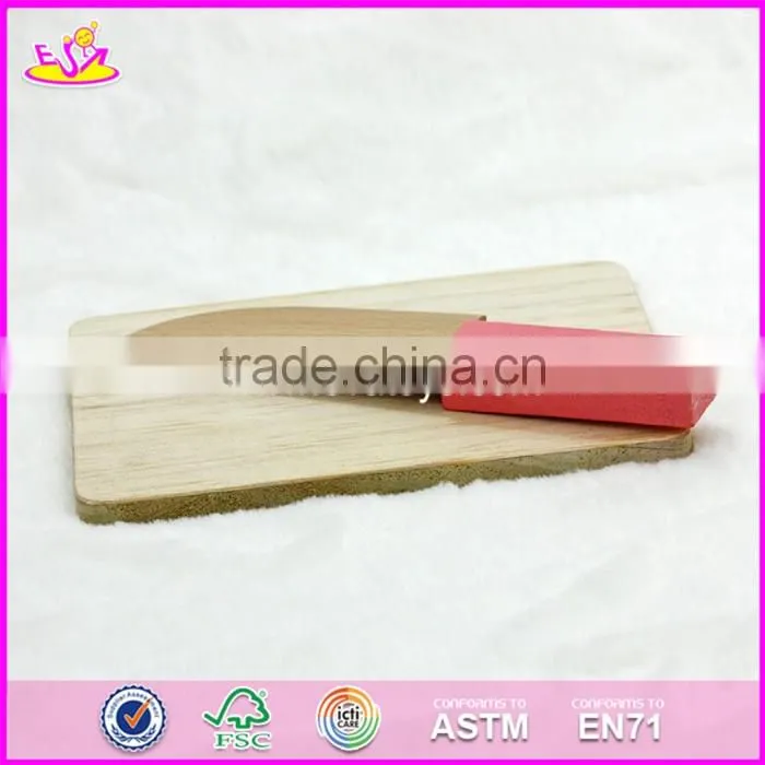 2017 New design children pretend play cutting wooden toy food W10B173