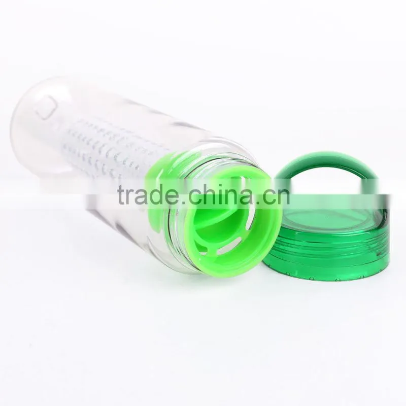 Fruit Infusing Water Bottle Sports Health Lemon Juice Make Bottle