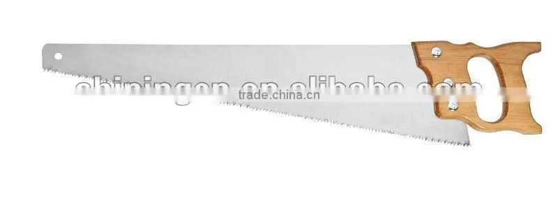 triple sharpening wooden hand saw