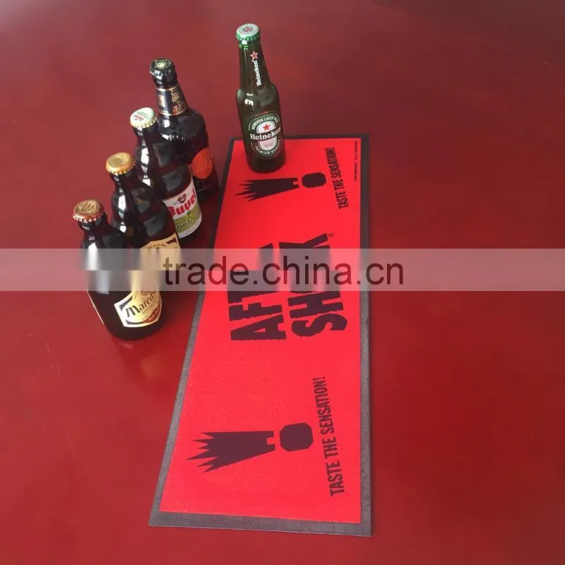 anti-slip bar runner non-woven rubber bar mat