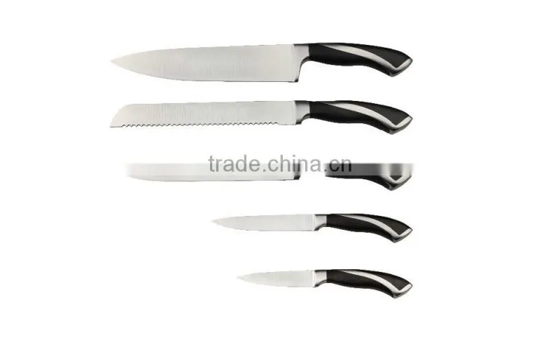 A3377 Deluxe Design High Quality Stainless Steel Kitchen Knife Set