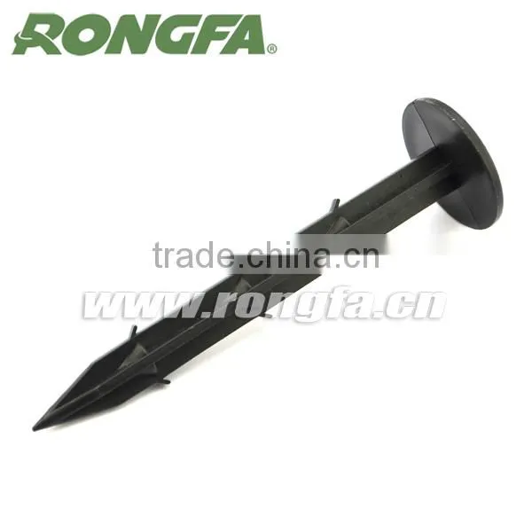 4"long Black Landcaper Plastic Nails