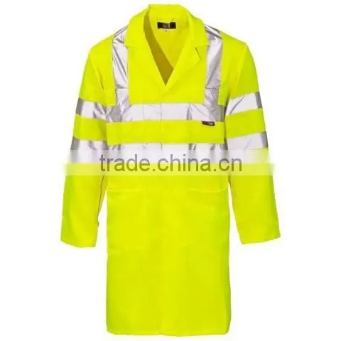 Hi Vis Coat for construction and safety