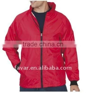 Micro Fiber PU Coating Waterproof And Windproof Jacket