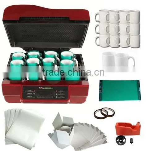Vaccum 3D sublimation heat press machine 3d heat press machine