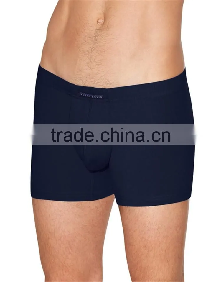 Fashion blank black mens boxer shorts mens trunks men boxer brief