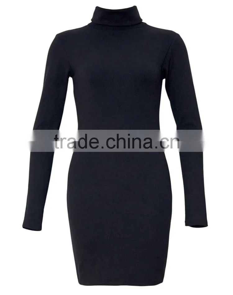 OEM alibaba china long sleeve bandage party dress for young ladies