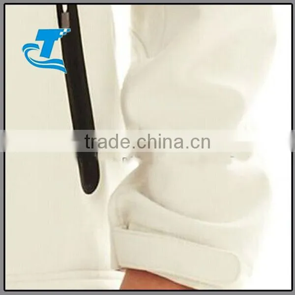 Winter Hooded White Women Softshell Jacket